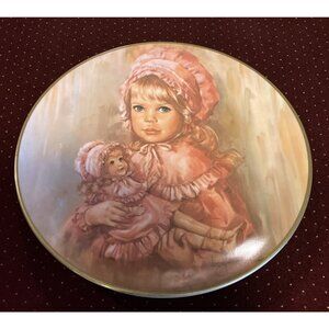 1976 Limited Sugar And Spice Collection By Leo Jansen "Dana & Debbie" Plate 7271